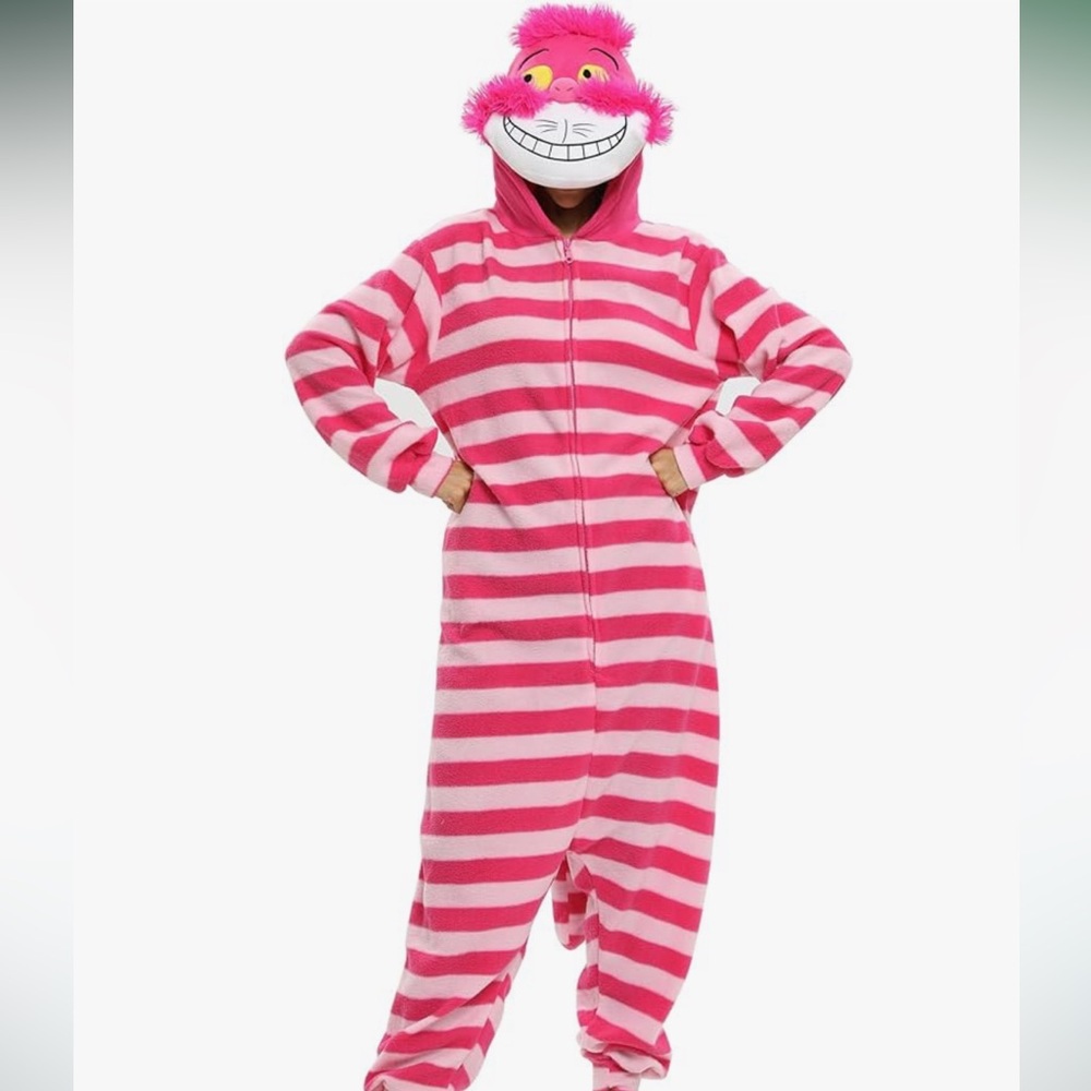 Cheshire the cat onesie